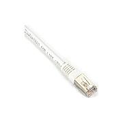 Black Box Cat5e 100-mhz Molded Snagless Solid Ethernet Patch Cable-shielded(f/utp), Cm Pvc (rj45 M/m), White, 6-ft. (1.8-m), Gsa (EVNSL0505MS0006)