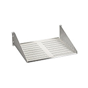 Black Box It Rackmount Vented Shelf - Fixed, 3u, 19", 17.2"d, 2-point Mounting, 50-lb. Capacity, Gsa, Taa (RMT137)