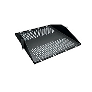 Black Box 19" It Rackmount Vented Shelf - Fixed, 2u, 36.5"d, 2-point Mounting, 50lbs, Gsa, Taa (RMTS08)