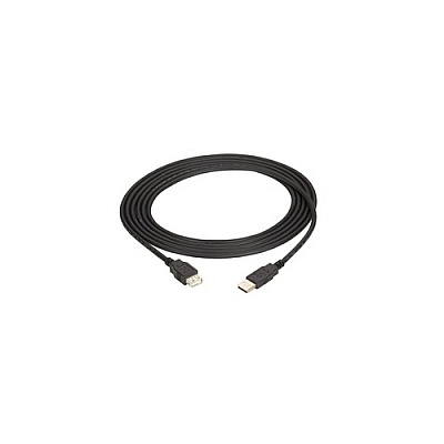 Black Box Usb 2.0 Extension Cable - Type A Male To Type A Female, Black, 6-ft. (1.8-m) (USB05E0006)