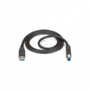 Black Box Usb 3.0 Cable - Type A Male To Type B Male, Black, 10-ft. (3.0-m) (USB30-0010-MM)