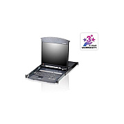 Aten 19.8-port Cat5 Dual Rail Lcd Kvm (KL1508AN)