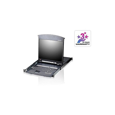 Aten 19.8-port Cat5 Dual Rail Lcd Kvm (KL1508AN)