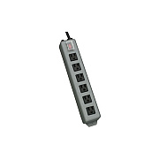 Tripp Lite 6-outlet Power Strip Metal 15ft Cord 15a (UL24CB15)