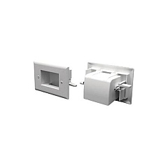Peerless Easy Mount Recessed Cable Plat/wht (IBA4W)