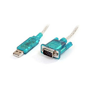 StarTech 3 Ft Usb To Rs232 Db9 Serial Adapter (ICUSB232SM3)