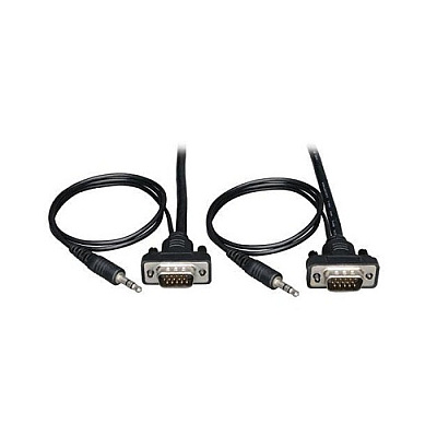 Tripp Lite 3ft Svga/vga Monitor Cable Low Prof M/m (P504003SM)