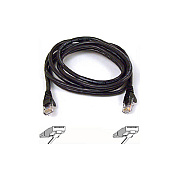 Belkin 7-foot Cat6 Black Cables, No Boots (A3L98007BLK)