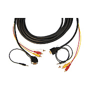 Kramer Electronics 15pin Hd 3.5mm 3 Rca Plenum Cable. (CPMH1/MH1/XL50)