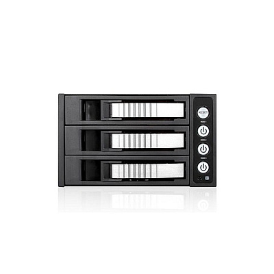 Istarusa 2x5.25-3x3.5 Sata Cage-sil (BPU230SATASIL)