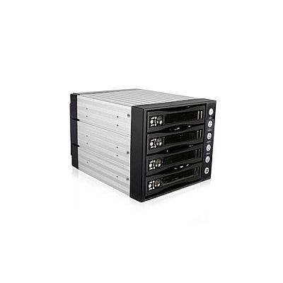 Istarusa 3 X5.25-4 X3.5 Sata Raid Cage Sata (BPU340SATABPL)