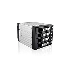Istarusa 3x5.25 To 4x3.5sata Cage-sil (BPU340SATASIL)