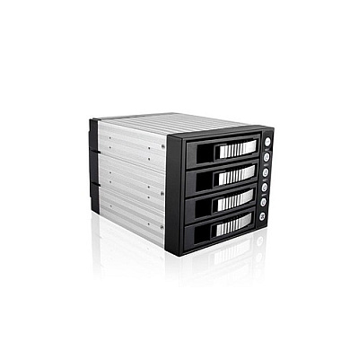 Istarusa 3x5.25 To 4x3.5sata Cage-sil (BPU340SATASIL)