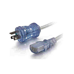 C2G 15ft 16awg Hsptl Pwr Cbl, 5-15p-c13r Gr (48052)