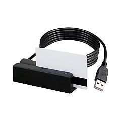 Uniform Industrial Usb Msr Reader, 3 Track (MSR213E33AUKNR)