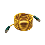 Tripp Lite 10ft Cat5e Cross-over Patch Cable Yellow (N010010YW)