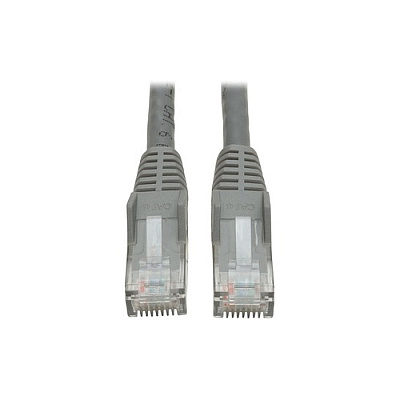 Tripp Lite 15ft Cat6 Snagless Patch Cable M/m Gray (N201015GY)