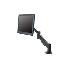Hcw Distributing Single Monitor Arm, Short Reach, Black (3545250104)
