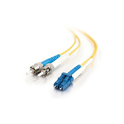 Leviton C2g 15m Lc-st 9/125 Taa Fiber-ylw (11209)