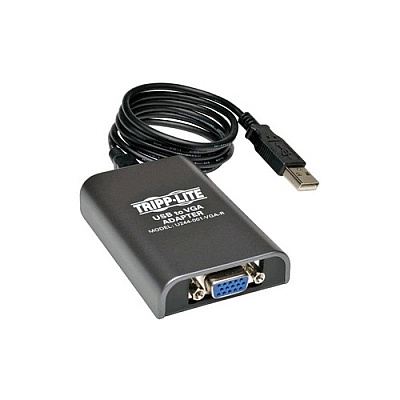 Tripp Lite Usb To Vga Dual Monitor Cable 1080p M/f (U244001VGAR)