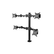SIIG Quad Monitor Desk Mount - 13 To 27 (CE-MT0S12-S1)