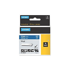 DYMO Rhino 1/2in Blue Vinyl-12mm (1805243)