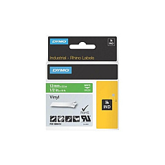 DYMO Rhino 1/2in Green Vinyl-12mm (1805414)