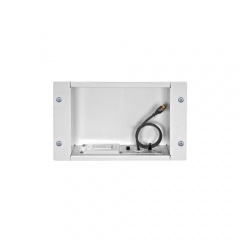 Peerless In-wall Accessories Box With 125v Duplex (IBA2AC-W)