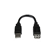 StarTech 6in Usb 2.0 Ext Adapter Cable A To A M/f (USBEXTAA6IN)
