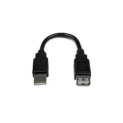 StarTech 6in Usb 2.0 Ext Adapter Cable A To A M/f (USBEXTAA6IN)