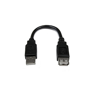 StarTech 6in Usb 2.0 Ext Adapter Cable A To A M/f (USBEXTAA6IN)