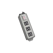 Tripp Lite 3-outlet Power Strip 15a Metal 6ft Cord (3SP)