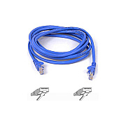 Belkin Cat6 Patch Cable Rj45m/rj45m 3ft Blue (A3L900203BLUS)