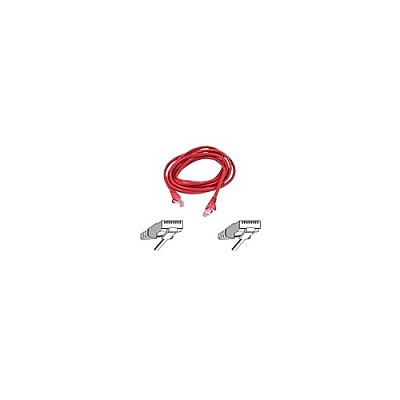 Belkin Cat6 Patch Cable Rj45m/rj45m 12ft Red (A3L98012REDS)
