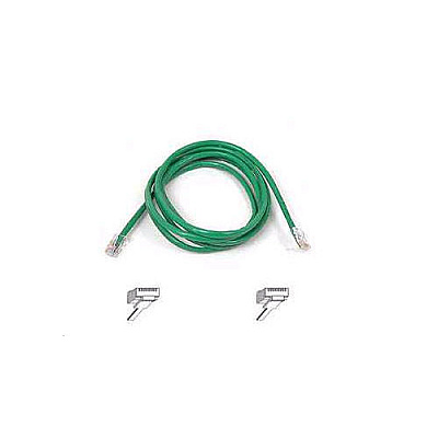 Belkin Lan Utp Cat 5e Patch Cabl ;4pair;rj45m/m (A3L79110GRN)