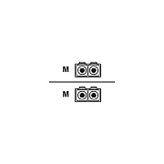 Belkin Network Cable Lc Male/lc Male 15m (F2F802LL15M)