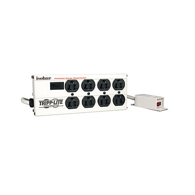 Tripp Lite 8-outlet Isobar Surge 3840j 12ft Cord (IB8RM)