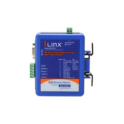 B+B Smartworx Industrial Rs232 To Rs485 Db9 Dinrail (485DRCI)