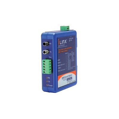 B+B Smartworx Industrial 232/422/485 To Fiber Din Rail (FOSTCDRI)