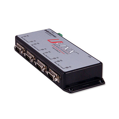 B+B Smartworx Usb To Isolated Serial 4 Port Rs-232 (USO9ML24P)