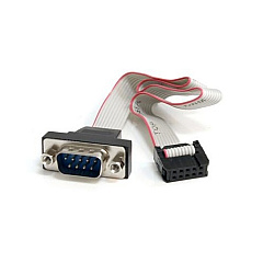 StarTech 16in Serial To Header Panel Mount Cable (PNL9M16)