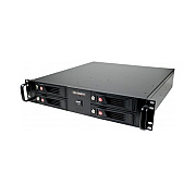 Cru-Dataport Rax420-xj, 2u Rackmount Enclosure W/ 4 (4025011300000)