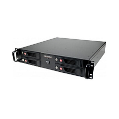 Cru-Dataport Rax420-xj, 2u Rackmount Enclosure W/ 4 (4025011300000)