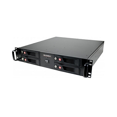 Cru-Dataport Rax420-xj, 2u Rackmount Enclosure W/ 4 (4025011300000)
