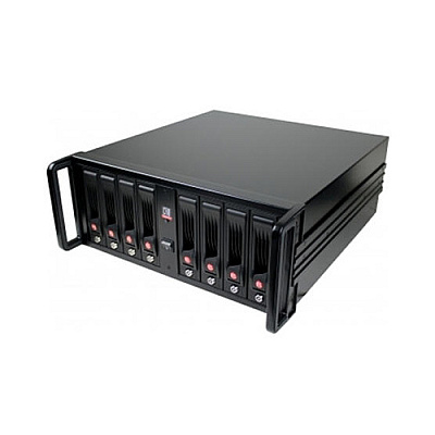 Cru-Dataport Rax840-xj 4u Rack Enclosure W/ 8 (4045011300000)