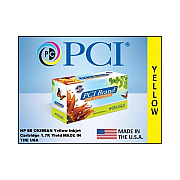 PCI Brand Eco-friendly Reman Hp 88 / 88xl C9393an C9388an Yellow Ink Cartridge 1.7k Xl-yield For Hp Officejet L7500, L7550, L7580, L7590, L7600, L7650 (C9388ANRPC)