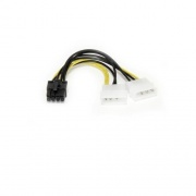 Startech.Com 6" Lp4 To 8 Pin Pcie Power Cable Adapter (LP4PCIEX8ADP)