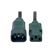 Tripp Lite 4ft Power Cord 18awg C14 To C13 Green (P004004GN)