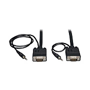 Tripp Lite 6ft Vga Coax Monitor Cable 3.5mm M/m (P504006)