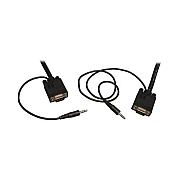 Tripp Lite 15ft Vga Coax Monitor Cable 3.5mm M/m (P504015)